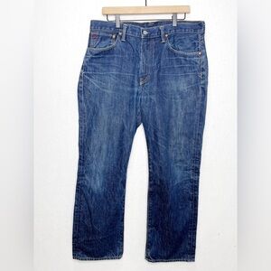 Polo Ralph Lauren Medium Wash Regular Fit Straight Men's Blue Jeans 34X30